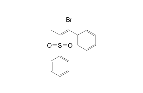 1-Bromo-1-phenyl-2-(benzenesulfonyl)propene