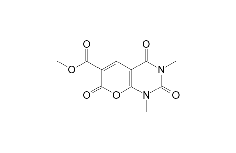 1,3-dimethyl-1,2,3,4-tetrahydro-2,4,7-trioxo-7H-pyrano[2,3-d]pyrimidine-6-carboxylic acid, methyl ester