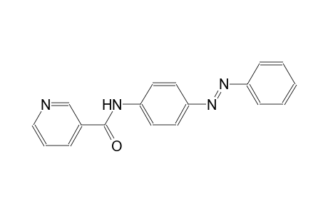 N-{4-[(E)-2-phenyldiazenyl]phenyl}nicotinamide