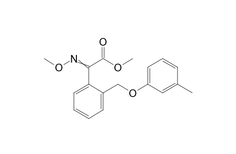 Benzeneacetic acid, alpha-(methoxyimino)-2-[(3-methylphenoxy)methyl]-, methyl ester