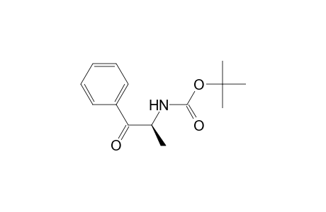 Carbamic acid, (1-methyl-2-oxo-2-phenylethyl)-, 1,1-dimethylethyl ester, (S)-