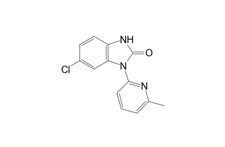 6-chloro-1-(6-methyl-2-pyridyl)-2-benzimidazolinone