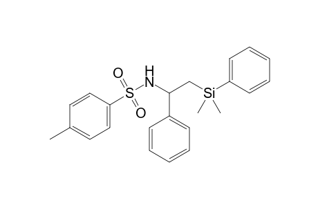 N-[2-[dimethyl(phenyl)silyl]-1-phenyl-ethyl]-4-methyl-benzenesulfonamide