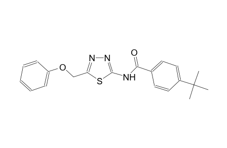4-tert-butyl-N-[5-(phenoxymethyl)-1,3,4-thiadiazol-2-yl]benzamide