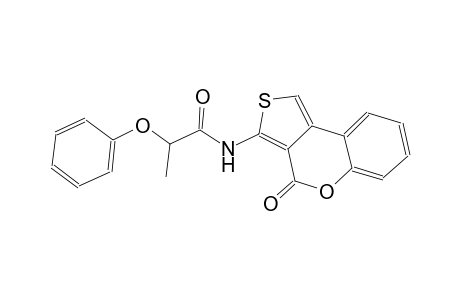 N-(4-oxo-4H-thieno[3,4-c]chromen-3-yl)-2-phenoxypropanamide