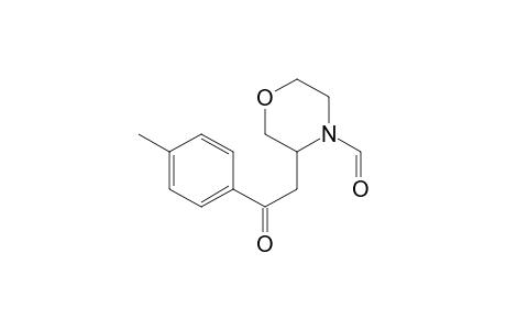 3-(2-Oxo-2-p-Tolylethyl)morpholine-4-carbaldehyde