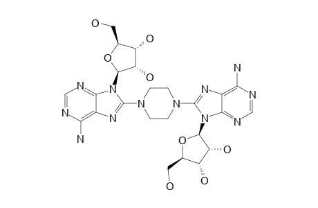 N,N'-[BIS-(ADENOSIN-8-YL)]-PIPERAZINE