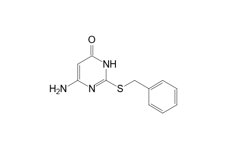 6-amino-2-(benzyltio)-4(3H)-pyrimidinone
