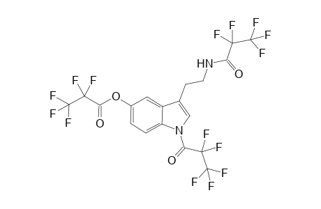 5-Hydroxytryptamine tripentafluoropropionate