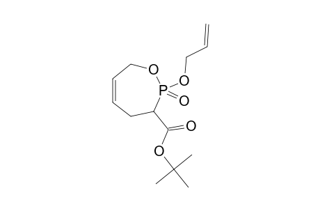 2-allyloxy-2-keto-1-oxa-2$l^{5}-phosphacyclohept-5-ene-3-carboxylic acid tert-butyl ester