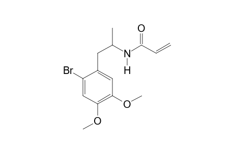 N-Acryloyl-2-bromo-4,5-dimethoxyamphetamine