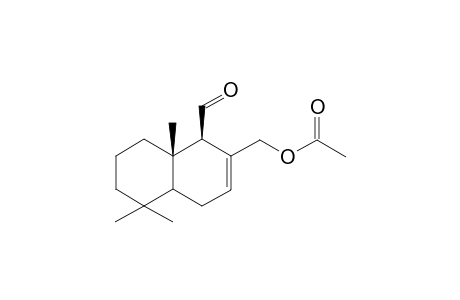2-(Acetoxymethyl)-1-formyl-5,5,8a-trimethyl-1,4,4a,5,6,7,8,8a-octanaphthalene