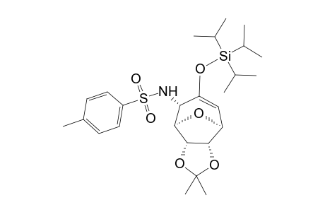 (1R,2S,5S,6S,7R)-6,7-(Isopropylidenedioxy)-3-(triisopropylsiloxy)-2-(tosylamido)-8-oxabicyclo[3.2.1]oct-3-ene