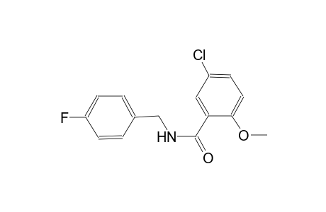 5-chloro-N-(4-fluorobenzyl)-2-methoxybenzamide