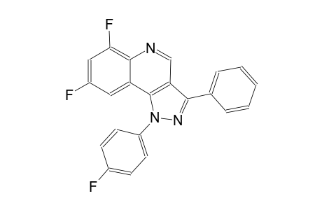 6,8-difluoro-1-(4-fluorophenyl)-3-phenyl-1H-pyrazolo[4,3-c]quinoline