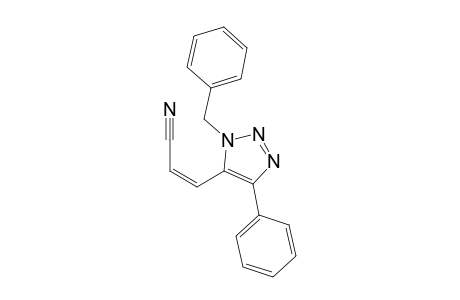 (Z)-3-[1-Benzyl-4-phenyl-1H-1,2,3-triazol-5-yl]acrylonitrile