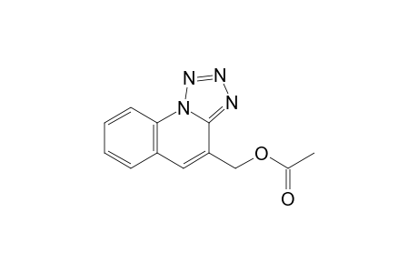 Acetic acid 4-tetrazolo[1,5-a]quinolinylmethyl ester