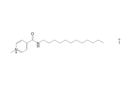 4-(dodecylcarbamoyl)-1-methylpyridinium iodide