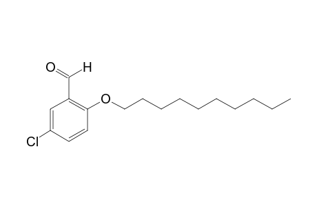 Benzaldehyde, 5-chloro-2-decyloxy