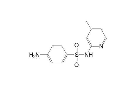 benzenesulfonamide, 4-amino-N-(4-methyl-2-pyridinyl)-
