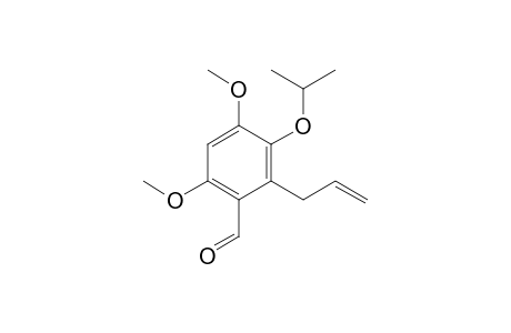 2-Allyl-3-isopropoxy-4,6-dimethoxy-benzaldehyde
