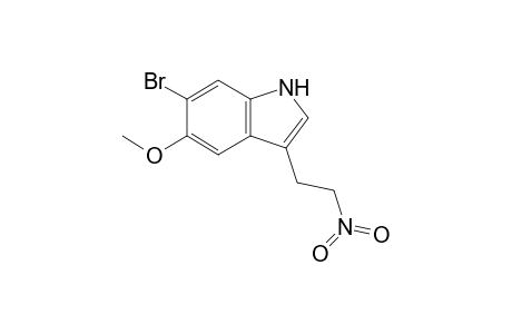 6-Bromanyl-5-methoxy-3-(2-nitroethyl)-1H-indole