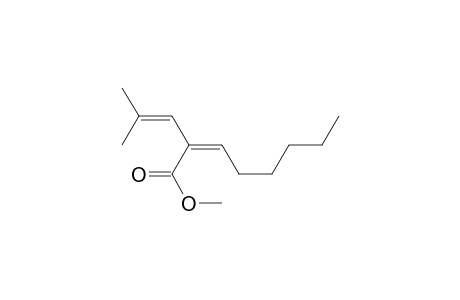 (Z)-2-(2-methylprop-1-enyl)-2-octenoic acid methyl ester