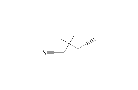 3,3-Dimethyl-5-hexynenitrile