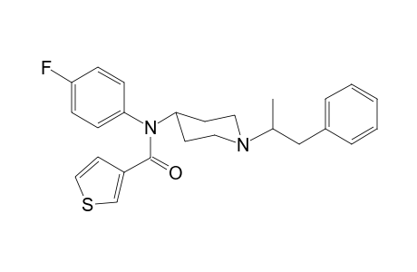 N-4-Fluorophenyl-N-[1-(1-phenylpropan-2-yl)piperidin-4-yl]-thiophene-3-carboxamide