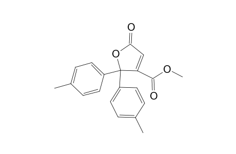 3-Furoic acid, 2,5-dihydro-5-oxo-2,2-di-p-tolyl-, methyl ester