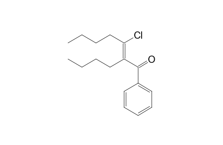 (Z)-2-Butyl-3-chloro-1-phenylhept-2-en-1-one