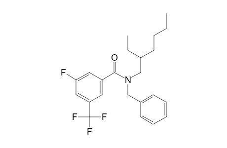 Benzamide, 3-fluoro-5-trifluoromethyl-N-benzyl-N-(2-ethylhexyl)-