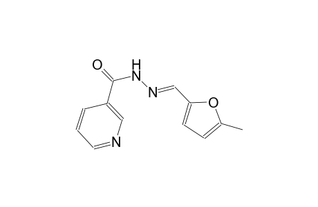3-pyridinecarboxylic acid, 2-[(E)-(5-methyl-2-furanyl)methylidene]hydrazide