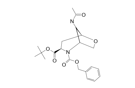 TERT.-BUTYL-5-ACETAMIDO-2-N,6:4,7-DIANHYDRO-2-{[(BENZYLOXY)-CARBONYL]-AMINO}-2,3,5-TRIDEOXY-L-MANNO-HEPTANOATE;E