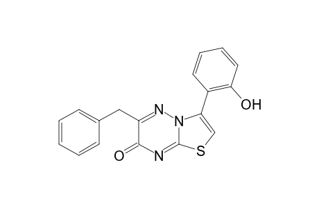 6-Benzyl-3-(2-hydroxyphenyl)-7H-thiazolo[3,2-b][1,2,4]triazin-7-one
