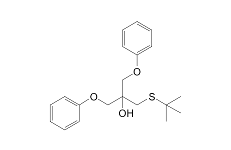 1-(tert-butylthio)-3-phenoxy-2-(phenoxymethyl)-2-propanol