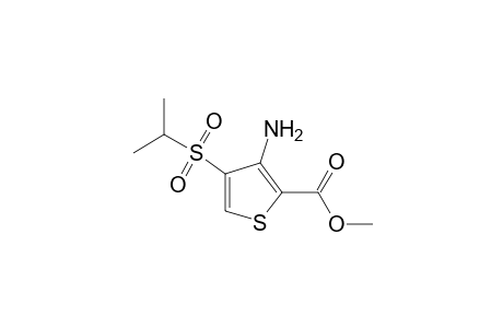 3-amino-4-(isopropylsulfonyl)-2-thiophenecarboxylic acid, methyl ester