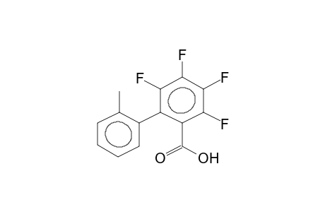 2-(ORTHO-METHYLPHENYL)TETRAFLUOROBENZOIC ACID