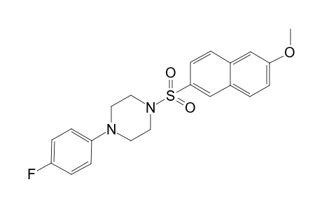 1-(4-Fluorophenyl)-4-[(6-methoxy-2-naphthyl)sulfonyl]piperazine