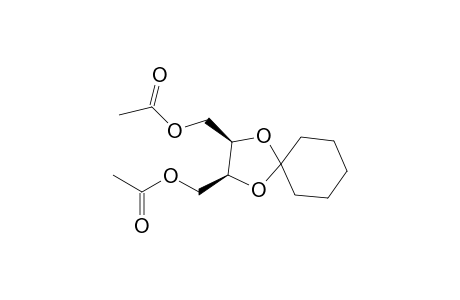 meso-1,4-di[ O-Acetyl]-2,3-cyclohexylidene-erythitol