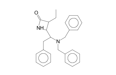 4-[1-(dibenzylamino)-2-phenyl-ethyl]-3-ethyl-azetidin-2-one