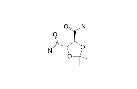 (4R,5R)-2,2-DIMETHYL-1,3-DIOXOLANE-4,5-DICARBOXAMIDE