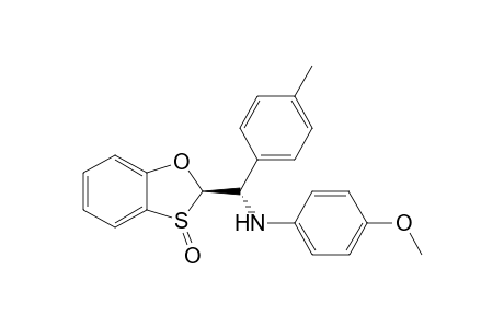 (2R,Ss)-2-[(1S)-1-(4-Methylphenyl)-1-(4-methoxyphenylamino)methyl]-1,3-benzoxathiole-3(2H)-oxide
