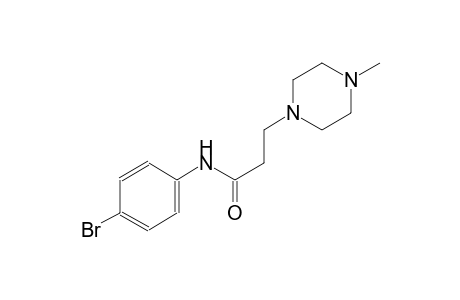 1-piperazinepropanamide, N-(4-bromophenyl)-4-methyl-