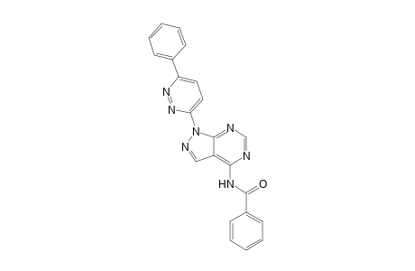 N-[1-(6-Phenyl-pyridazin-3-yl)-1H-pyrazolo[3,4-d]pyrimidin-4-yl]-benzamide