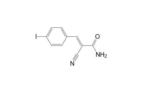 2-Cyano-3-(4-iodo-phenyl)-acrylamide