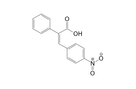 Acrylic acid, 3-(p-nitrophenyl)-2-phenyl-, (E)-
