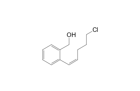 (Z)-1-(2-Hydroxymethyl)phenyl-5-chloropent-1-ene