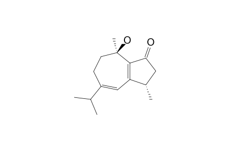 NARDOGUAIANONE-K;(4R,10S)-10-HYDROXYGUAIA-1(5),6-DIEN-2-ONE