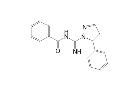 N-[imino(5-phenyl-4,5-dihydro-1H-pyrazol-1-yl)methyl]benzamide
